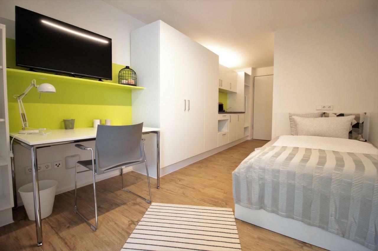 Studio Apartment - Balcony, Netflix, University Hospital Proximity Wurzburg Luaran gambar